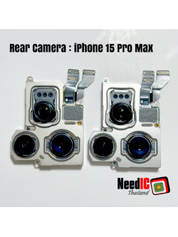 กล้องหลังแท้แกะ/Original Rear Camera iPhone 15 Pro Max