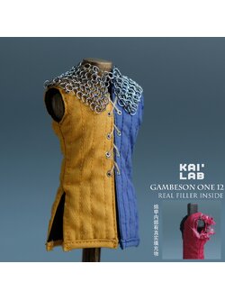 พร้อมส่ง] Kai lab : CONAN Gambeson Suit (สำหรับMEZCO) *เฉพาะเสื้อ และ เกราะไหล่โซ่ ไม่รวมฟิกเกอร์ """