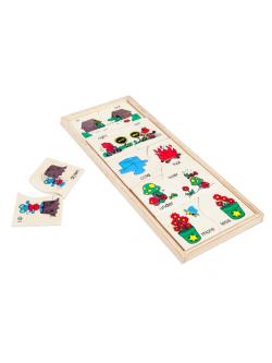 ของเล่นเสริมพัฒนาการ, สอนอ่าน, จับคู่คำตรงข้าม, ภาษาอังกฤษ, สินค้าพร้อมส่ง ,คิดค่าส่งตามจริง สินค้าราคาโรงงาน