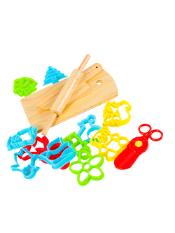 ชุดไม้นวดดินน้ำมัน ชุดใหญ่ พร้อมแม่พิมพ์ ไม่ได้แถมดินน้ำมัน, ของเล่นเสริมพัฒนาการ, ของเล่นเด็กอนุบาล, สื่อการสอนเด็กอนุบาล