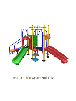 ชุดหอสไลด์ปีนป่ายอนุบาล-14, เครื่องเล่นสนามกลางแจ้ง , เครื่องเล่นสนามเหล็ก,สไลเดอร์, OutdoorPlayground, ราคาโรงงาน สินค้าสั่งผลิต 10-20 วัน