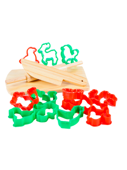 ชุดไม้นวด มีด เขียง พร้อมพิมพ์ 12 ตัว ของเล่นเสริมพัฒนาการ ,ของเล่นเสริมทักษะ,ของเล่นเด็ก, สื่อการสอนอนุบาล