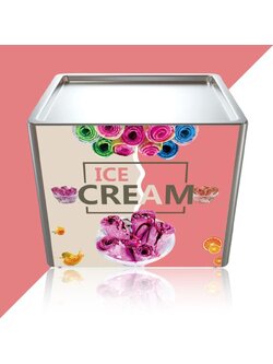 เครื่องทำไอติมผัด รุ่น CBJ10 เครื่องเล็ก มีประกัน เคลื่อนย้ายง่าย ราคาถูก ทำกินเองที่บ้านยังได้