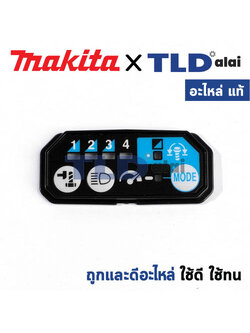 แผงปุ่มกด (แท้) บล็อคไร้สาย 1/2นิ้ว Makita มากีต้า รุ่น DTW300 (140T43-1) (อะไหล่แท้ 100%) อะไหล่ Switch Plate Complete #37 ใช้กับบล๊อกไร้สาย 1/2 นิ้ว 18 โวลต์ รุ่น DTW300