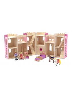 ชุดปราสาทเจ้าหญิง ส่งเสริมจินตนาการของเด็ก Fold and Go Princess Castle Melissa&Doug, ของเล่นเสริมพัฒนาการ, ของเล่น