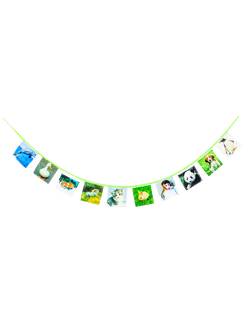 ธงราวสอนสนุก ชุด ฉันรักสัตว์โลก ของเล่นเสริมพัฒนาการ ,ของเล่นเสริมทักษะ,ของเล่นเด็ก, สื่อการสอนอนุบาล