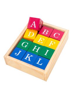 ก้อนบล็อก เอบี, ของเล่นไม้, ของเล่นเสริมพัฒนาการ, ของเล่นเด็กอนุบาล, สื่อการสอนเด็กอนุบาล