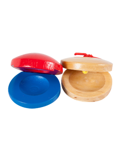 กรับกลม ทำด้วยไม้,ของเล่นเสริมพัฒนาการ ,ของเล่นเสริมทักษะ,ของเล่นเด็ก, สื่อการสอนอนุบาล