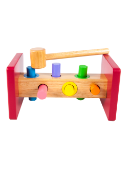 ค้อนตอกรอบฐาน , ของเล่นไม้, ของเล่นเสริมพัฒนาการ, ของเล่นเด็กอนุบาล, สื่อการสอนเด็กอนุบาล วัสดุและสี ปลอดภัยต่อเด็ก มีมาตรฐาน มอก. ตามที่ สพฐ. กำหนด