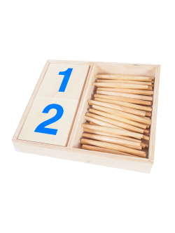 แท่งไม้สอนเลข , ของเล่นไม้, ของเล่นเสริมพัฒนาการ, ของเล่นเด็กอนุบาล, สื่อการสอนเด็กอนุบาล