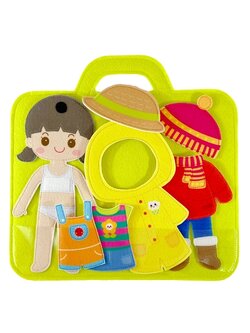 หนูน้อยแต่งตัว - ฤดูกาล ของเล่นเสริมพัฒนาการ ,ของเล่นเสริมทักษะ,ของเล่นเด็ก, สื่อการสอนอนุบาล