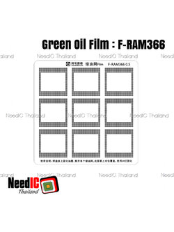 Green Oil Film : F-RAM366