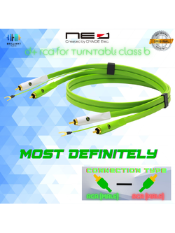 d+ RCA for Turntable Class B