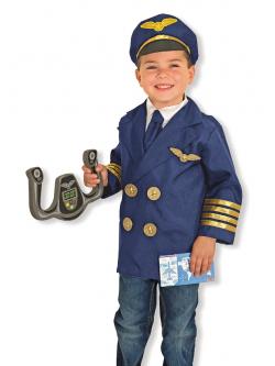 ชุดแฟนซีชุดนักบิน ส่งเสริมการรู้จักทำงาน รู้จักอาชีพ Pilot Role Play Costume Melissa&Doug, ของเล่นเสริมพัฒนาการ, ของเล่น
