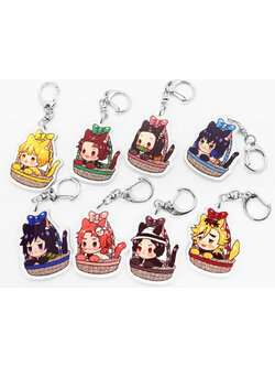 [In Stock] Cat Baskets Kimetsu no yaiba : *Acrylic Keychain*