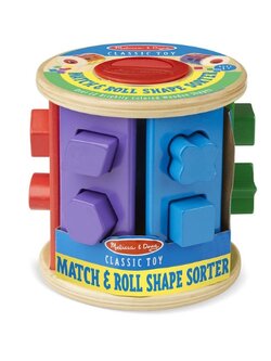 ชุดบล๊อคหยอด Shape Sorting Match & Roll Melissa&Doug, รุ่น 9041 ของเล่นเสริมพัฒนาการ, ของเล่น