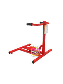 เครื่องออกกำลังกายกลางแจ้งผู้ใหญ่,บริหารข้อ สะโพก แบบบิดเอว เดี่ยว ,ลานกีฬาอเนกประสงค์ ,สวนสาธารณะ ,เทศบาล ,หมู่บ้าน ,ผลิตในไทย ,สั่งทำตามสีที่ต้องการได้