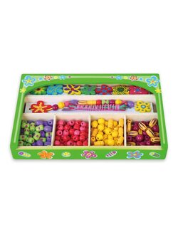 สร้อยคอดอกไม้ ของเล่นเสริมพัฒนาการ, ของเล่นเด็กอนุบาล, สื่อการสอนเด็กอนุบาล พร้อมส่ง