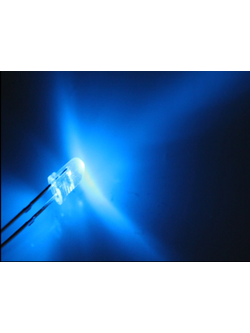 Super bright Led สีฟ้า สว่างพิเศษ ขนาด 3mm (20 ชิ้น)