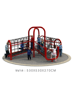 อุโมงค์ 3 ทางปีนป่าย อุโมงค์เด็ก, ของเล่นสนาม,ของเล่นเสริมพัฒนาการ พร้อมส่ง ราคาโรงงาน