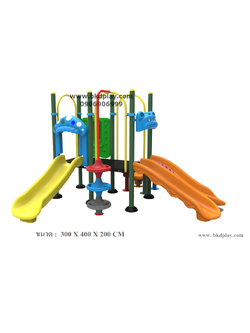 ชุดหอสไลด์ปีนป่ายอนุบาล-13 เครื่องเล่นสนาม กลางแจ้ง เครื่องเล่นสนามผลิตในไทย สั่งผลิต 10-20 วัน