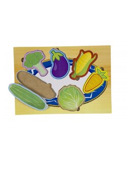 ภาพฉลุตัดต่อชุดผัก 6 ชิ้น , ของเล่นไม้, ของเล่นเสริมพัฒนาการ, ของเล่นเด็กอนุบาล, สื่อการสอนเด็กอนุบาล วัสดุและสี ปลอดภัยต่อเด็ก มีมาตรฐาน มอก. ตามที่ สพฐ. กำหนด