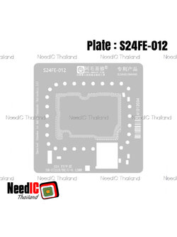 แผ่นเพลท : S24FE-012 เพลทบอลขาแกนกลางสำหรับ S24 FE SM-S721B/BE/U