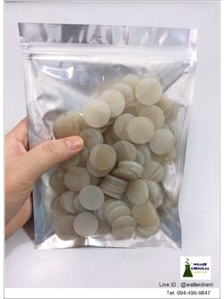 แผ่น Septa PTFE/Nature Silicone, 22x3mm (100pcs/pK)