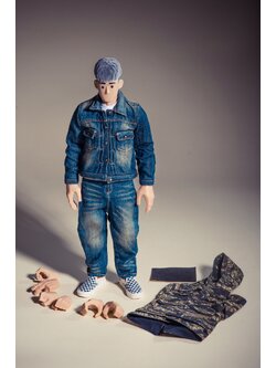 [พร้อมส่ง] trickyMan12 1/6 : easy to play (ครบเซต บอดี้ หัวชุด) - 202414b (+เสื้อยีนส์)"