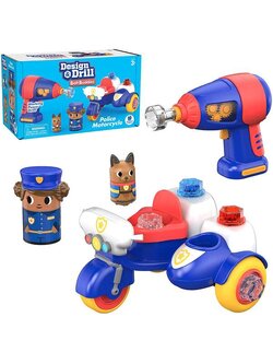 คู่หูโบลต์กับรถจักยานยนต์ตำรวจ, ของเล่นเสริมพัฒนาการ, ของเล่นเด็กอนุบาล, สื่อการสอนเด็กอนุบาล, พร้อมส่ง