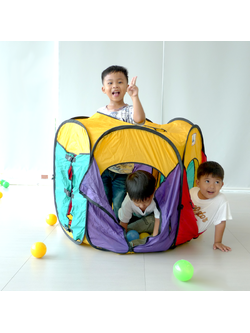 บ้านเด็ก กระโจมฝึกแต่งตัว การแต่งกาย 6 ด้าน สื่อการสอนอนุบาล