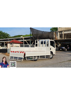 4 ล้อ ISUZU NLR130 แรงม้า กระบะเปิด 3 ด้าน