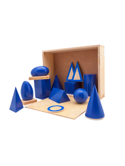 ชุดเรขาคณิตทรงตัน 10 ทรง ของเล่นไม้, ของเล่นเสริมพัฒนาการ,มอนเตสเซอรี่,สื่อการสอน,มอนเตสซอรี่ ,montessori, สื่อการสอนประถม