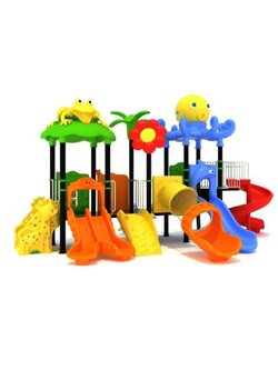 เครื่องเล่นสนาม ชุดกบน้อยในสวนข้าวโพด ชิงข้า,กระดานลื่น, ของเล่น,ครุภัณฑ์สนามเด็กเล่น, สพฐ,โครงการโรงเรียนประชารัฐ playground,สไลเดอร์,ของเล่นเสริมพัฒนาการ,เครื่องเล่นสนาม, สนามเด็กเล่น