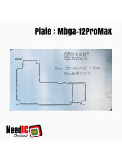 แผ่นเพลท : Mbga-12ProMax เพลทแกนกลางสำหรับ iPhone 12 Pro Max