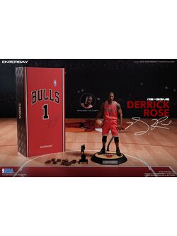 [พร้อมส่ง] ENTERBAY RM-1046 1/6 : NBA Chicago Bulls Derrick Rose