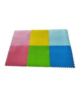 แผ่นโฟมปูพื้นกันกระแทก จิ๊กซอ EVA (งานนำเข้า) 20 มล 100x100 หนา2 ซม. ,แผ่นกันกระแทก,แผ่นโฟมปูพื้น, โฟมปูพื้น,จิ๊กซอว์ปูพื้น, แผ่นรองคลาน สำหรับเครื่องเล่นสนามในร่ม ห้องเด็กเล่น พร้อมส่ง