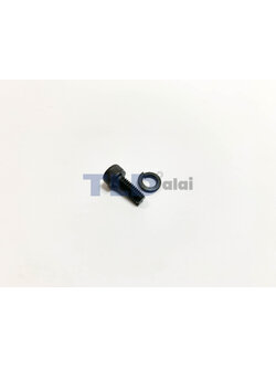 น็อตประกับใบ เลื่อยจิ๊กซอว์ Makita มากีต้า รุ่น 4300BA, 4300BV (ลักษณะน็อตเป็นหัวหกเหลี่ยม มาพร้อมแหวน)