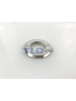 แหวนมีเนียม แหวนอลูมิเนียม แหวนฝาปิดลูกปืน (เกลียวซ้าย) เลื่อยวงเดือน Makita มากีต้า รุ่น 4100NB, 4100NH, 5600NB, 5800NB, 5806B, M5802B - Maktec มาคเทค รุ่น MT580, MT560, MT410