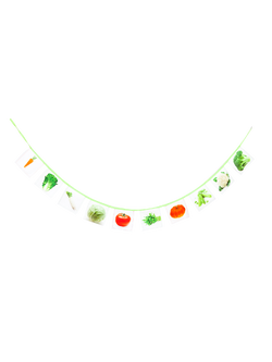 ธงราวสอนสนุก ชุด ผักหรรษา ของเล่นเสริมพัฒนาการ ,ของเล่นเสริมทักษะ,ของเล่นเด็ก, สื่อการสอนอนุบาล