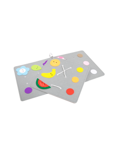 ชุดร้อยเชือกจับคู่สีต่างๆ ของเล่นเสริมพัฒนาการ ,ของเล่นเสริมทักษะ,ของเล่นเด็ก, สื่อการสอนอนุบาล