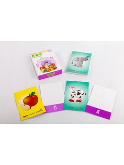 01420 บัตรคำอ่าน ABC ของเล่นเสริมพัฒนาการ ,ของเล่นเสริมทักษะ,ของเล่นเด็ก, สื่อการสอนอนุบาล