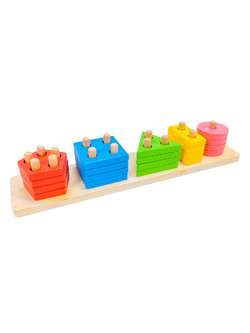 กระดานจำแนกจำนวน,จำนแนกรูปทรงเรขาคณิตใส่รู ของเล่นไม้, ของเล่นเสริมพัฒนาการ, ของเล่นเด็กอนุบาล, สื่อการสอนเด็กอนุบาล