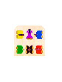 กระดานฝึกล็อค,มอนเตสซอรี่ ,montessori, สื่อการสอนประถม