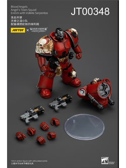 [พร้อมส่ง] "Joy toy 1/18 : Blood Angels Angel's Tears Squad ---- JT00348 : Erelim with Volkite Serpentas"