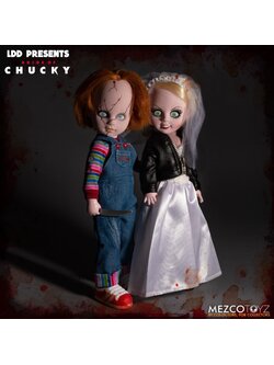 [พร้อมส่ง] Mezco toyz : LDD PRESENTS - Chucky and Tiffany Boxed Set [Reissue]