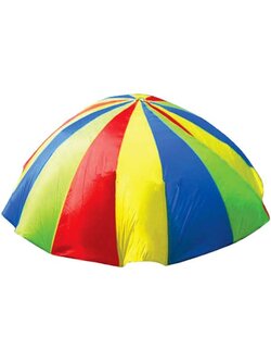 พาราชูตผ้าร่มสีรุ้ง 5 เมตร ,ของเล่นเสริมทักษะ,ของเล่นเด็ก, สื่อการสอนอนุบาล,พร้อมส่ง