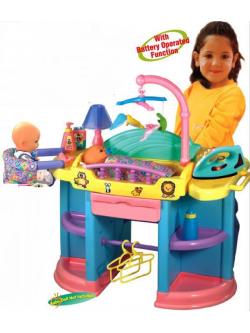 โต๊ะเลี้ยงน้อง เลี้ยงลูก , ตุ๊กตาทารกของเล่นเสริมพัฒนาการ, ของเล่นเด็กอนุบาล, สื่อการสอนเด็กอนุบาล