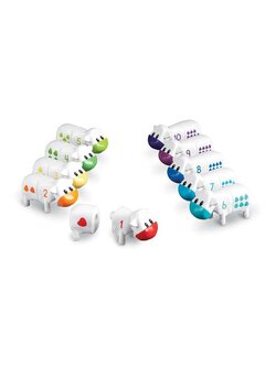 ชุดประกอบคู่ วัวเรียนรู้ เลข 1-10 จำนวน 20 ชิ้น พร้อมกล่องเก็บ ของเล่น ,ของเล่นเสริมพัฒนาการ ของเล่นเด็กอนุบาล พร้อมส่ง