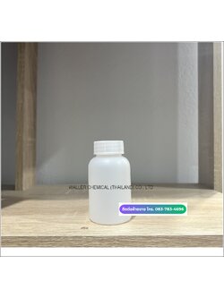 ขวดพลาสติกฝาขาว (ปากกว้าง) 100ml Reagent Bottle (PE)